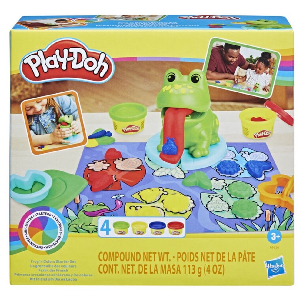 Play-Doh Frog Playset - Green and Red